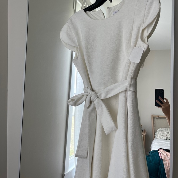 White black halo dress - Picture 2 of 4